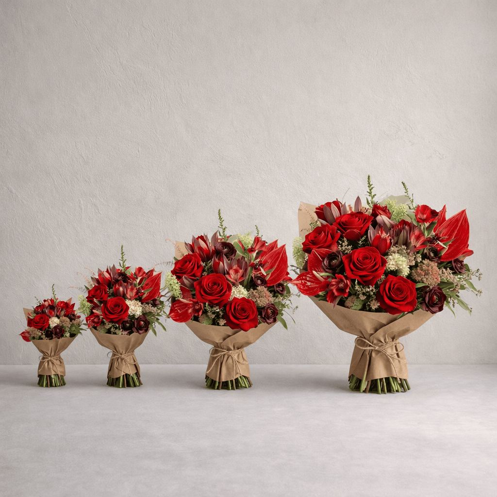 "Crimson and Clover" Romantic/Anniversary | Westdale Florist