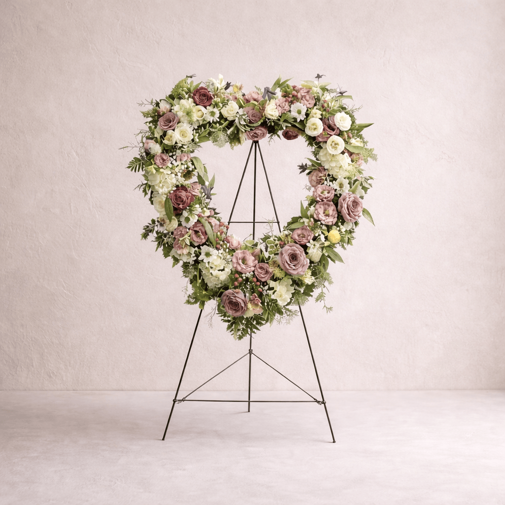 "Everlasting Love" Standing Heart Tribute | Westdale Florist