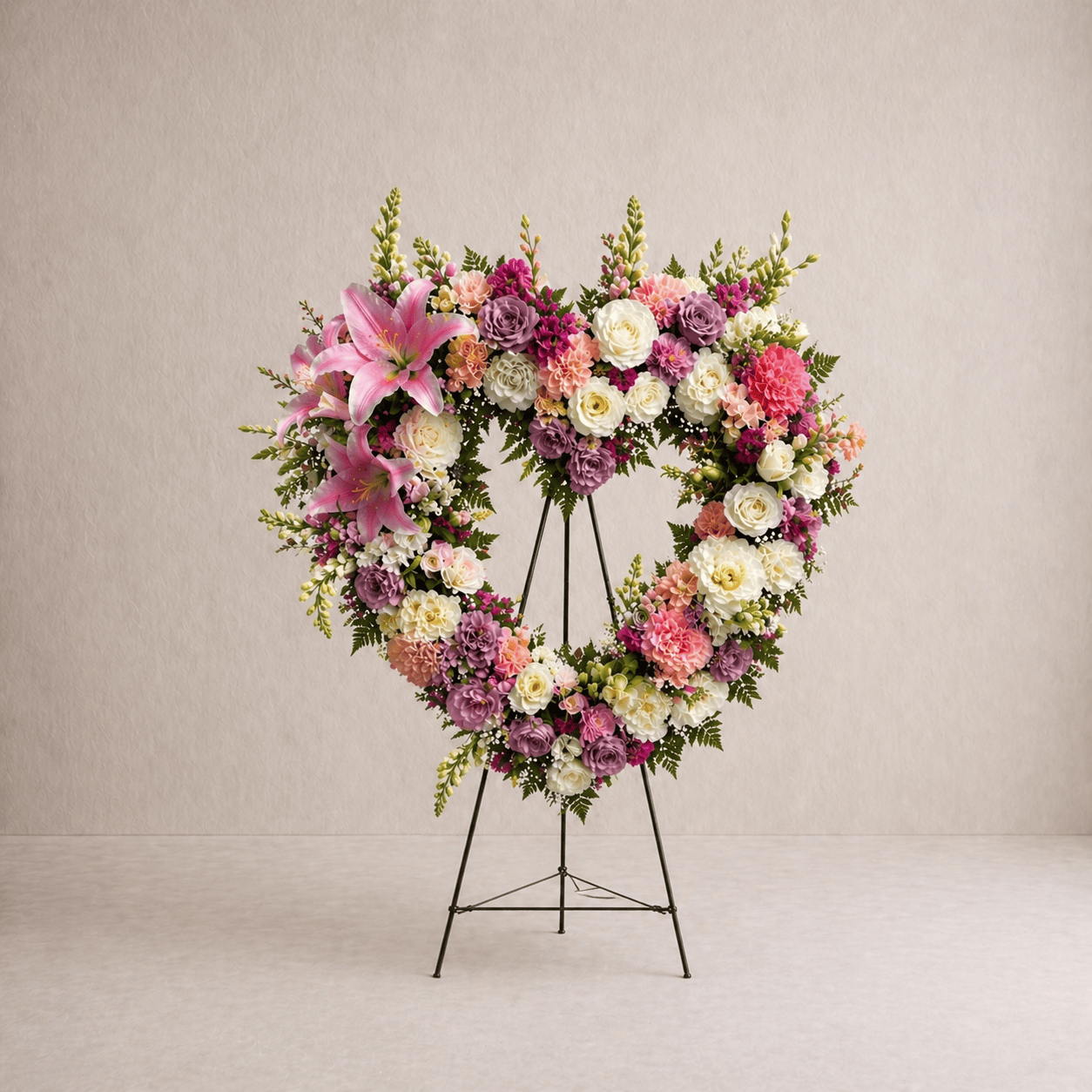 "Everlasting Love" Standing Heart Tribute | Westdale Florist