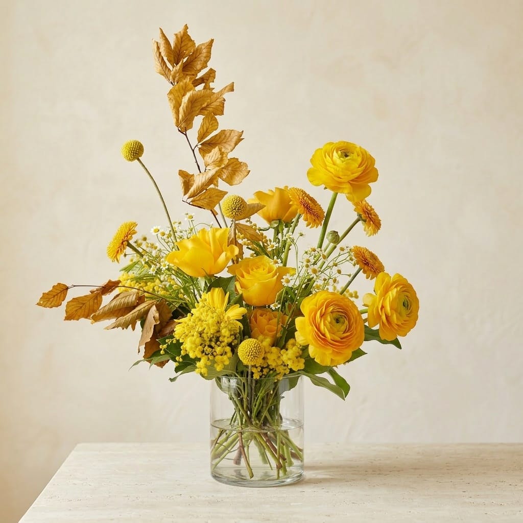 Yellow International Women's Day Arrangement | Westdale Florist