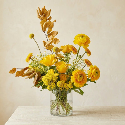 Yellow International Women's Day Arrangement